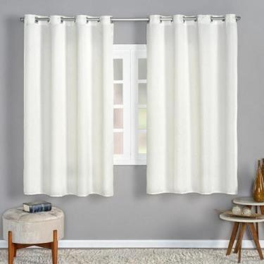 Imagem de Cortina Cetim 2,80M X 1,60M Seda Elegante Luxo Sala Palha - Mercado Bo