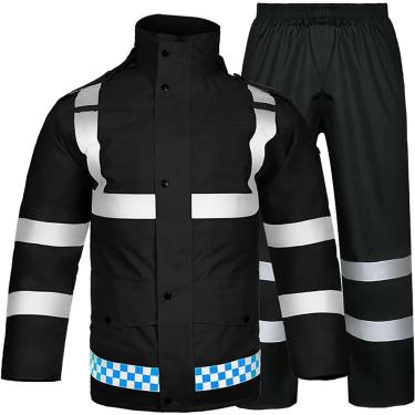 Imagem de Conjunto De Jaqueta E Calça Impermeável Em, F, 4XL