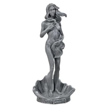Imagem de Afrodite Imagem Estátua Deusa Grega Amor Beleza 21cm Resina (Cinza Cimento)