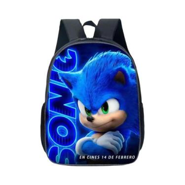 Imagem de Mochila Infantil De Anime Sonic, Bolsas Escolares Primárias E Secundár