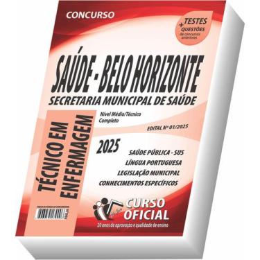 Imagem de Apostila Sms Bh - Técnico Em Enfermagem - Curso oficial