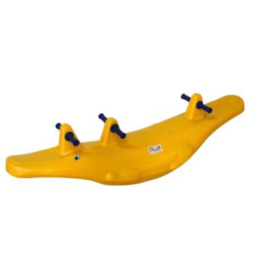Imagem de GANGORRA CROCODILO - AMARELO