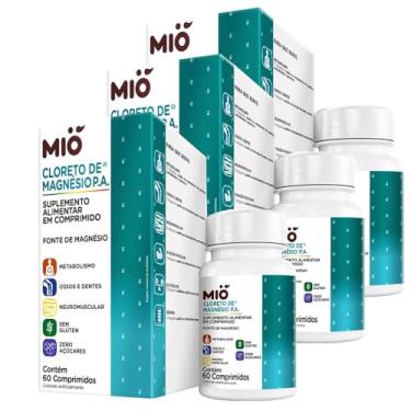 Imagem de Cloreto de Magnésio P.A. Mió 60 Comprimidos | Kit com três unidades