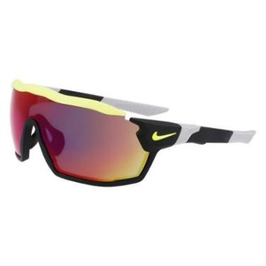 Imagem de Óculos de Sol Nike Show X Rush DZ7369 Matte Black Field Tint-Masculino