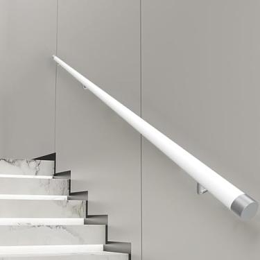 Imagem de Corrimão De Escada De Madeira, Mais De 150 Cm Não Está Em Um Pcs, Corrimão De Segurança Montado Na Parede Interna Para Idosos E Crianças, Antiderrapante, Corrimão De Es, 100cm, 2pcs