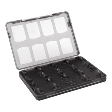 Imagem de OSTENT Caixa de armazenamento para cartões de memória 20 em 1 para Sony PS Vita PSV 1000/2000 cor preta