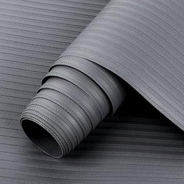 Imagem de Forro de prateleira de casa moderno, forro de armário antiderrapante, lavável à prova de óleo para armário de cozinha, prateleiras, geladeira, armazenamento, mesas, 30,5 cm x 64 m, gavetas não