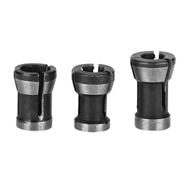 Imagem de Aptador de mandril de 3pcs Aptador de alta velocide de aço de madeira de moagem de madeira de moagem de madeira de precisão Chuck para gravar a máquina de recorção de máquina de
