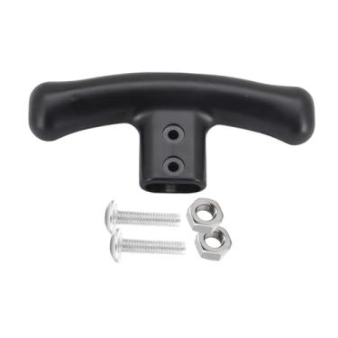 Imagem de Bothyi Carrinho de vagão com alça de empurrar, carrinho com alça portátil e peças confortáveis, para de compras, dobrável para acampamento