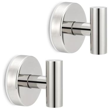 Imagem de Ganchos de ventosa para chuveiro, banheiro, cozinha, porta, parede, espelho, janela, vidro, azulejo – Suporte de toalha removível para pendurar casaco, roupão, bucha, sem danos, gancho resistente