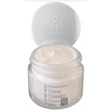 Imagem de Creme Facial Clareador Diurno FPS 70 Clear Pele Abelha Rainha 30g