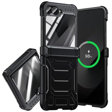 Imagem de Capa de telefone Kaiiecal Rugged Hinge para Samsung Galaxy Z Flip6