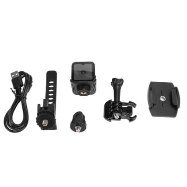 Imagem de Câmera de segurança sem fio 1080p HD Wi -Fi Câmera interna com suporte de ângulo ajustável de microfone embutido Suporte de armazenamento de 256 GB de suporte portátil compacto