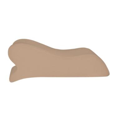 Imagem de KiBcsLic Apoio de braço para cadeira de escritório, almofada para apoio de braço para cadeira gamer, espuma viscoelástica, conveniente e compacto para casa, Cáqui