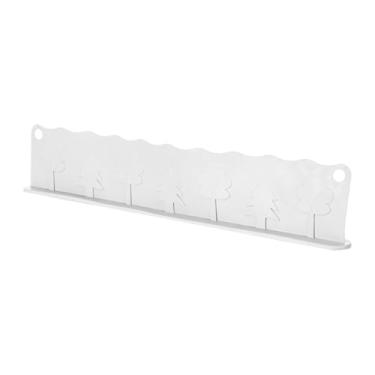 Imagem de YWJLQH Placa de proteção contra respingos de água para cozinha, barreira antiderrapante contra respingos de água, divisor para lavar louça, fogão e casa, Branco