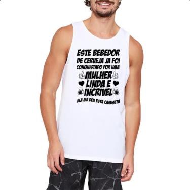 Imagem de Camiseta Regata Bebedor de cerveja conquistado - Alearts, G