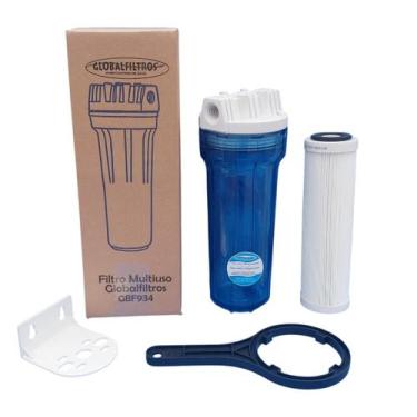 Imagem de Filtro Cristal multiuso refil lavável sedimentos e areias R1/2 - GLOBA