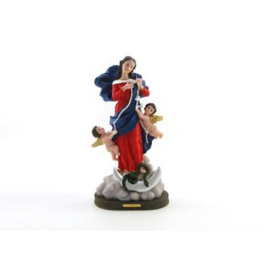 Imagem de Imagem Nossa Senhora Desatadora Dos Nós Resina 32 Cm - Amém Decoração 