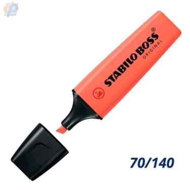 Imagem de Caneta Stabilo Marca Texto Boss, MARCA TEXTO BOSS - 70/140 - CORAL
