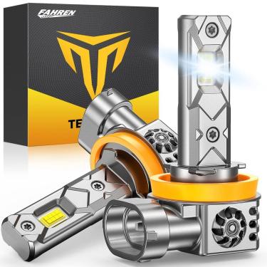 Imagem de Lâmpadas de neblina FAHREN 2025 H11 H9 33000LM 6500K Pacote com 2