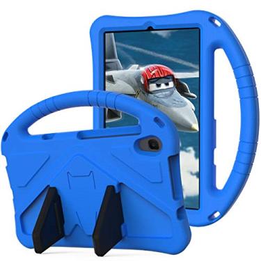 Imagem de Tading Capa infantil para tablet TCL Tab 8 LE lançado em 2023, capa protetora de espuma EVA adequada para crianças para TCL Tab 8 LE (modelo: 9137W)/TCL Tab 8 WiFi (modelo: 9132X) - azul