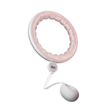 Imagem de Dynwave Smart Fitness Hoop Exercício Hoop com Pontos de Massagem Esportes Portátil Confortável Design Amigo da Cintura para Iniciantes Academia Casa, Peso Adequado 70 Kg