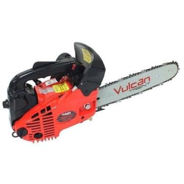 Imagem de Motosserra a Gasolina Profissional Vsl250 2 Tempos 0,9hp Sabre 12 Polegadas Vulcan Trent Laranja