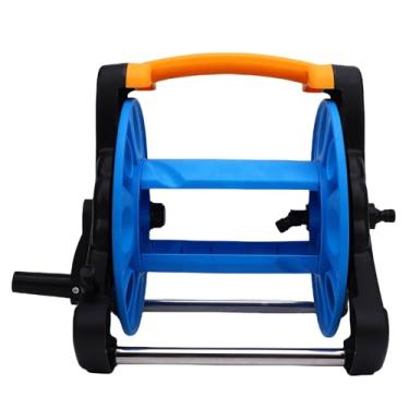 Imagem de AYNEFY Organizadores da Mangueira Manuseio Anti -deslize e Uma Estrutura Triangular de água Triangular Cuba de água Montada na Parede ou Portátil Use Mangueira de Jardim Bobina de Carrinho de Bobina