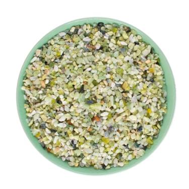 Imagem de CJGQ Cascalho natural de 1,1 kg para aquário suculentas bonsai terrário aquário de peixes, pedra decorativa de 1/12.7 cm para plantas internas