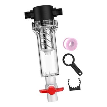 Imagem de Fenteer Bomba de filtro de aquário, filtro de água com rosca de 1/2" à prova de vazamento, anel de vedação de silicone, acessório de limpeza profissional, 10 Malha