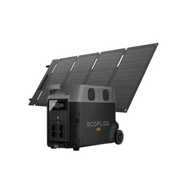 Imagem de Kit Estação de Energia Ecoflow Delta Pro Com Painel Solar Portátil 45w Usb c, Bateria Lfp, App Integrado, Carregamento Rápido e Solar Ip68