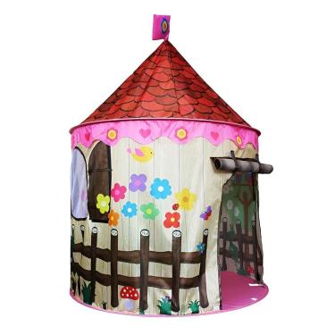 Imagem de Barraca Infantil Cabana Tenda Toca Casinha Castelo Portátil