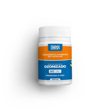Imagem de Ozônio Em Cápsula- Óleo De Girassol Ozonizado -60 Cap. - Nova Ozon