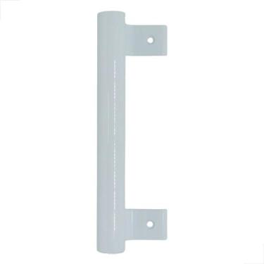 Imagem de Puxador De Alumínio Porta Portão Linea 198mm Udinese Branco - Udinese 