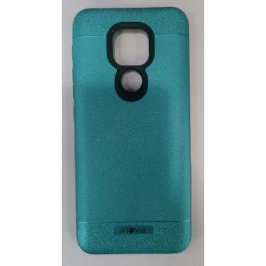 Imagem de Capa Capinha moto g9 play tela 6.5 Anti Impacto Dura Cores - HHW, verd
