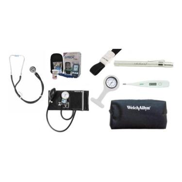 Imagem de Kit Profissional Da Saúde - PAMED - P, A, MED, Preto