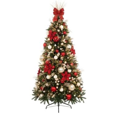 Imagem de Árvore de Natal Desmontável 1,80m 320 Galhos Modelo Plus Luxo Base Reforçada Material Resistente