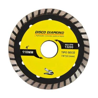 Imagem de Disco Serra Circular Lâmina 110mm Mármore Concreto Pedra - Genérico