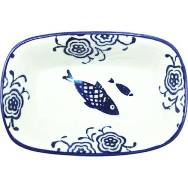 Imagem de Petisqueira Pequena Peixe Mar Praia 13cm 100ml - Gici Home