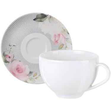 Imagem de Xícara Com Pires Ornatta 250ml 15cm - Gici Home
