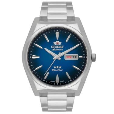 Imagem de RELOGIO ORIENT AUTOMATICO AZUL METAL PRATA F49SS013NH D1SX