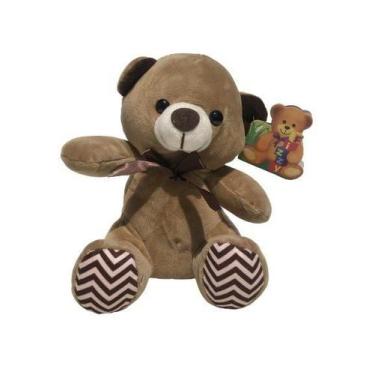 Imagem de Urso De Pelúcia Fofo Varias Cores 25cm - Fizzy Toys