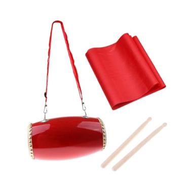 Imagem de YIJU Tambor de Cintura Simples Chinês Tradicional Educacional para Crianças Meninos Meninas Palco