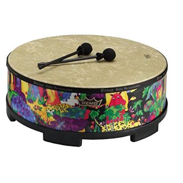 Imagem de Remo KD-5816-01 Kids Percussion Gathering Drum - Tecido Floresta tropical, 40,6 cm