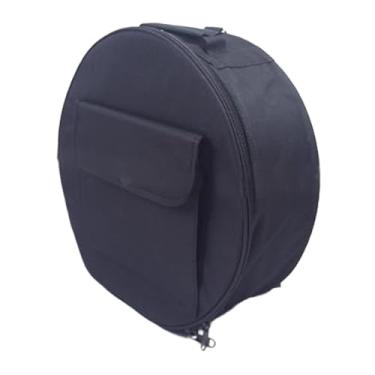 Imagem de Almencla Bolsa para caixa de percussão, acessório para transporte de shows, protetor profissional à prova de poeira, estojo portátil para transporte de caixa, for 14x6.5 Inch Drum