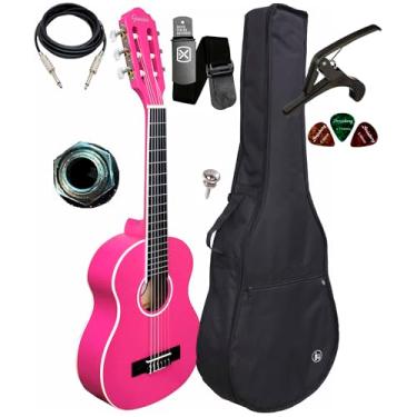 Imagem de Violão Eletroacústico Giannini Start Nr + Capa E Acessórios (PKS)