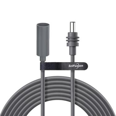 Imagem de Starlink Mini cabo de extensão de 5 m, à prova d'água DC5521 macho para fêmea, cabo de extensão CC 18AWG, mini cabo de alimentação Starlink para ambientes externos, trailers, telhado, acessórios
