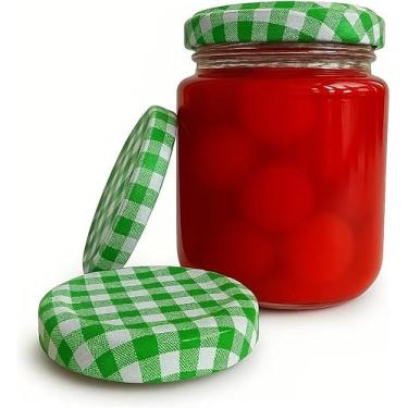 Imagem de Kit Com 12 Potes Vidro Nadir Figueiredo Belém 240ml Tampa E Lacre (Xadre Verde)