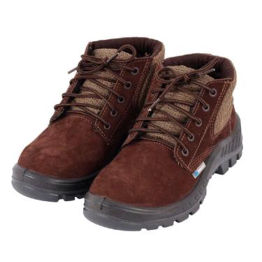 Imagem de Botina Nobuck Café Tamanho 43 -700312-43 - Marluvas