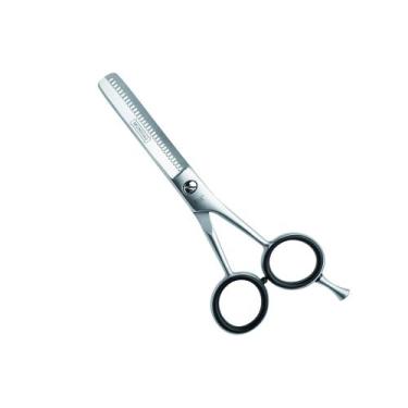 Imagem de Tesoura Desbastar para Cabelo em Aço Inox com Anel de Plástico Removiv